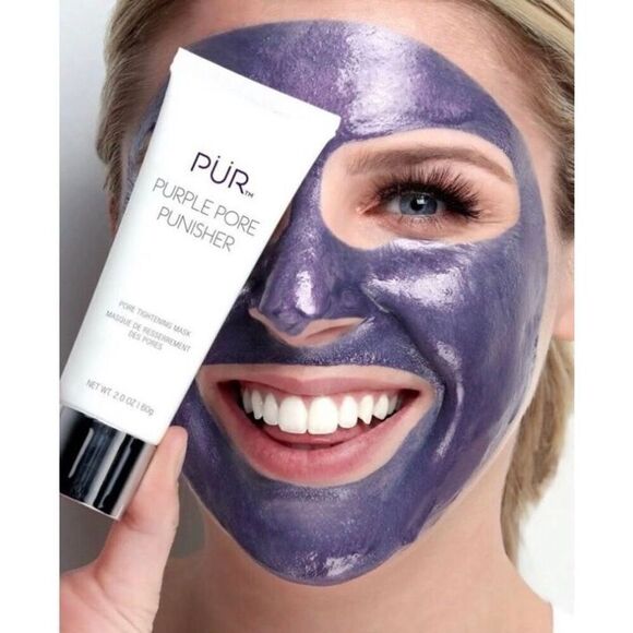 PUR - NWOT No Box - 2 Tubes Purple Pore Punisher Pore-Tightening Mask 2oz/Sealed - Picture 10 of 16